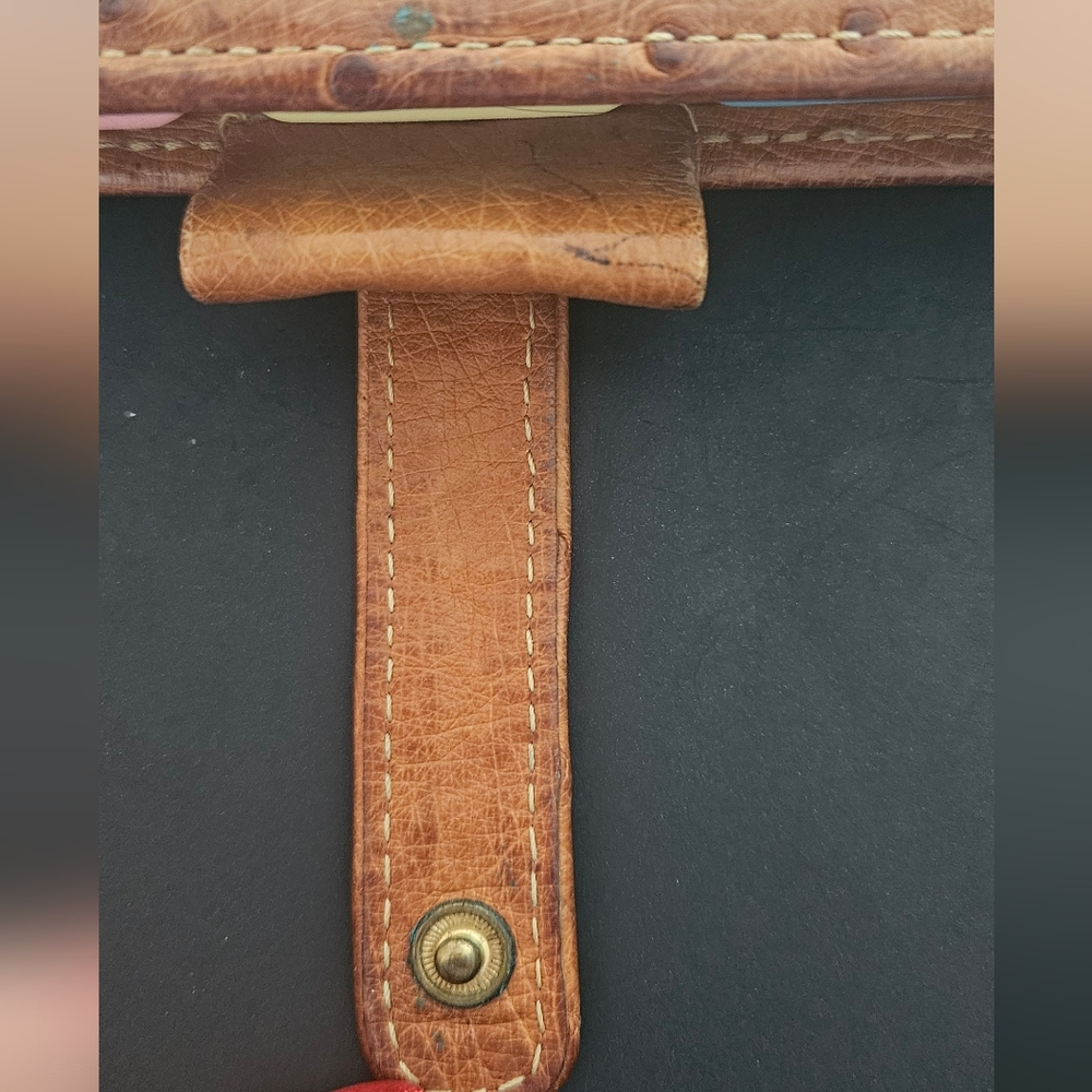 Filofax Buttercup Ostrich Planner *RARE* - Picture 3 of 12